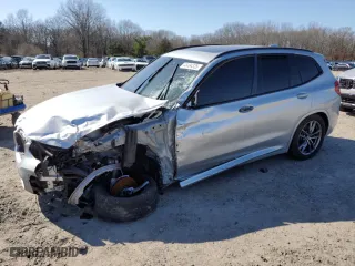 2021 BMW X3 M40i with VIN 5UXTY9C08M9E28164, listed as a Copart auction lot 48494335 with 0 mi miles and Salvage Title. Bid and sale history available at carsss.com. Image 1.