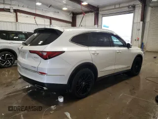 2022 Acura MDX Advance z VIN 5J8YE1H89NL040444, wystawiony jako Copart lot #53535545 z przebiegiem Nie podano mil oraz Szkoda całkowita • Salvage title. Historia ofert i sprzedaży dostępna na DreamBid. Obrazek 3.