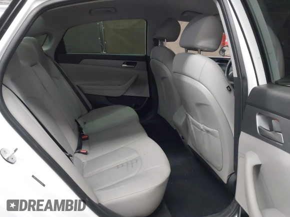 2018 Hyundai Sonata SE with VIN 5NPE24AF9JH698963, listed as a IAAI auction lot 42107412 with 107,047 mi miles and . Bid and sale history available at carsss.com. Image 8.