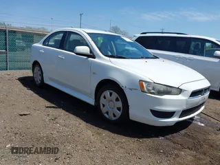 2011 Mitsubishi Lancer ES with VIN JA32U2FU0BU001081, listed as a IAAI auction lot 42092629 with 237,072 mi miles. Bid and sale history available at carsss.com. Image 1.