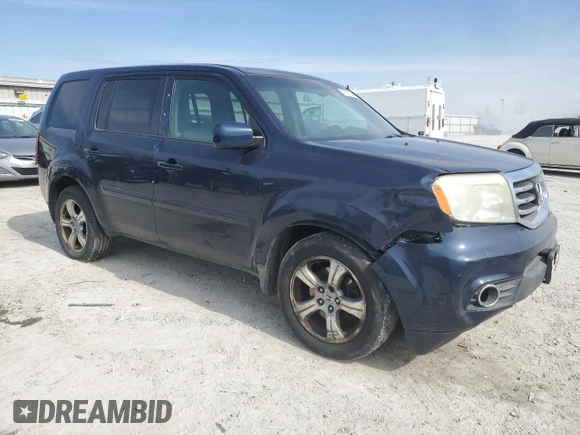 2012 Honda Pilot EX with VIN 5FNYF4H4XCB046120, listed as a Copart auction lot 47876155 with 254,854 mi miles and Non Repairable. Bid and sale history available at DreamBid. Image 4.