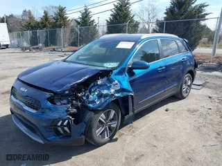 2022 Kia Niro LX with VIN KNDCB3LC1N5537663, listed as a IAAI auction lot 41759529 with 23,863 mi miles. Bid and sale history available at carsss.com. Image 17.