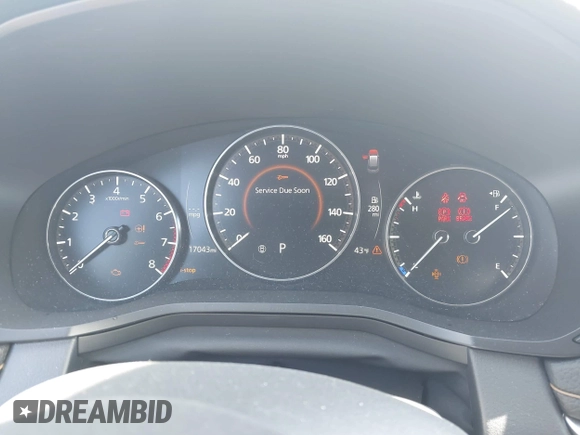 2024 Mazda CX-90 Preferred Plus with VIN JM3KKCHD1R1149169, listed as a IAAI auction lot 41935631 with 17,043 mi miles and . Bid and sale history available at DreamBid. Image 7.