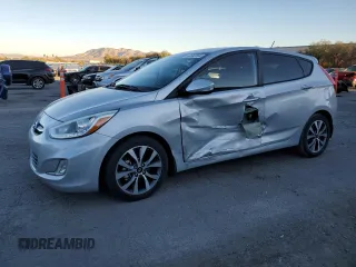 2015 Hyundai Accent Sport with VIN KMHCU5AE0FU201483, listed as a Copart auction lot 80882664 with 66,292 mi miles and Salvage Title. Bid and sale history available at carsss.com. Image 1.