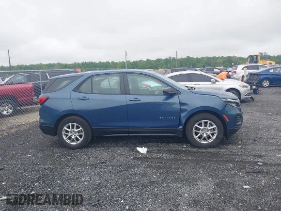 2024 Chevrolet Equinox LS with VIN 3GNAXHEG3RL131421, listed as a IAAI auction lot 42172592 with 48,651 mi miles and . Bid and sale history available at DreamBid. Image 13.