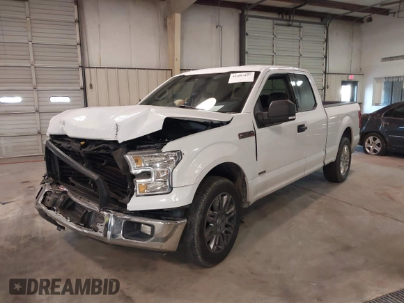 2015 Ford F-150 XL with VIN 1FTEX1CG5FKD31637, listed as a IAAI auction lot 41607827 with 201,278 mi miles. Bid and sale history available at carsss.com. Image 17.
