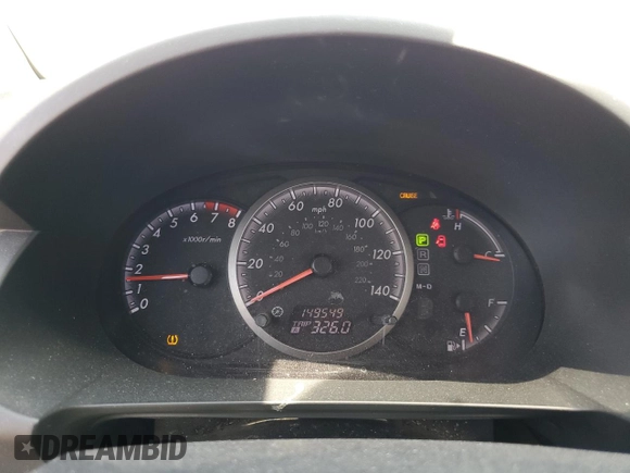 2010 Mazda 5 Sport z VIN JM1CR2W37A0360092, wystawiony jako Copart lot #60802565 z przebiegiem 149 549 mil mil oraz Szkoda całkowita • Salvage title. Historia ofert i sprzedaży dostępna na DreamBid. Obrazek 9.