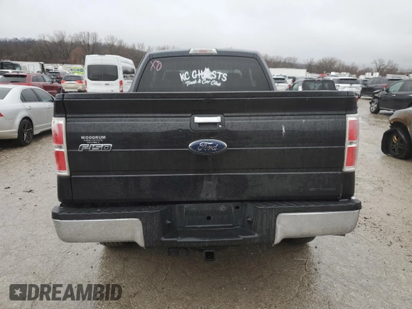 2009 Ford F-150 XL with VIN 1FTPX14V59KB75125, listed as a Copart auction lot 86796804 with 211,874 mi miles and Salvage title. Bid and sale history available at DreamBid. Image 6.