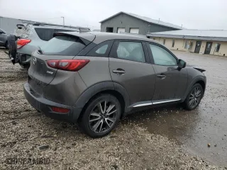 2017 Mazda CX-3 Grand Touring with VIN JM1DKFD77H0144579, listed as a Copart auction lot 43423555 with 0 mi miles and Clean Title. Bid and sale history available at carsss.com. Image 3.