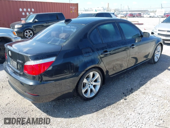 2008 BMW 5 Series 535i with VIN WBANW135X8CZ75341, listed as a IAAI auction lot 41982819 with 164,207 mi miles and . Bid and sale history available at carsss.com. Image 4.