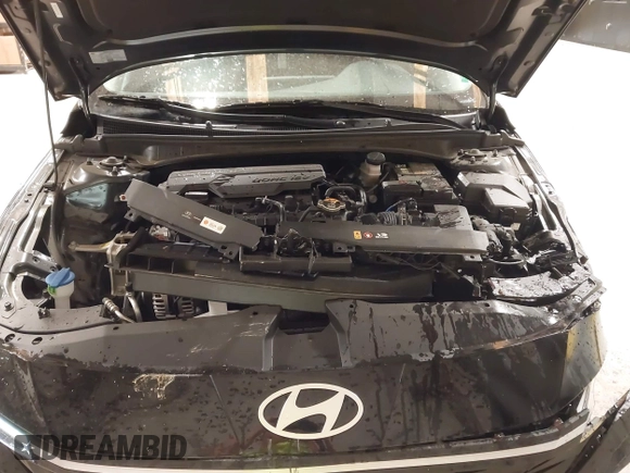 2024 Hyundai Elantra SE with VIN KMHLL4DG9RU832988, listed as a IAAI auction lot 42166112 with 9,676 mi miles and . Bid and sale history available at DreamBid. Image 10.