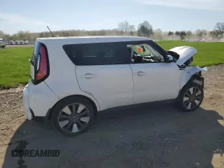 2015 Kia Soul + with VIN KNDJX3A5XF7207426, listed as a Copart auction lot 54575625 with 83,561 mi miles and Salvage Title. Bid and sale history available at DreamBid. Image 3.