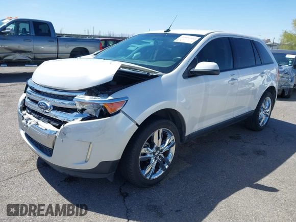 2013 Ford Edge SEL with VIN 2FMDK3JC8DBB38049, listed as a IAAI auction lot 41806842 with 137,119 mi miles. Bid and sale history available at carsss.com. Image 2.