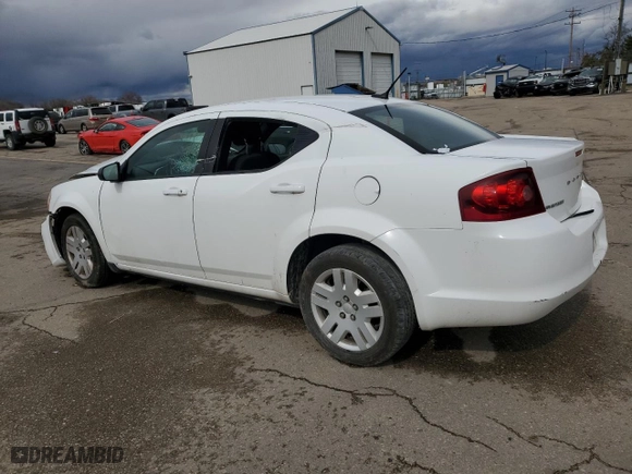 2014 Dodge Avenger SE with VIN 1C3CDZAB5EN215863, listed as a Copart auction lot 48820385 with 178,275 mi miles and Salvage Title. Bid and sale history available at carsss.com. Image 2.