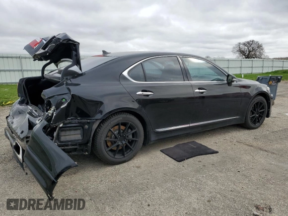 2011 Lexus LS 460 z VIN JTHCL5EF6B5010003, wystawiony jako Copart lot #54546225 z przebiegiem 279 058 mil mil oraz Nie do naprawy • Non repairable. Historia ofert i sprzedaży dostępna na DreamBid. Obrazek 3.