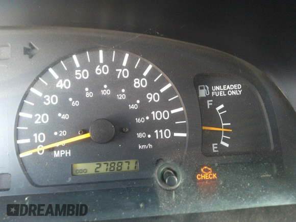 1999 Toyota Tacoma PreRunner with VIN 4TASN92N6XZ539294, listed as a IAAI auction lot 38122026 with 278,871 mi miles and . Bid and sale history available at DreamBid. Image 7.