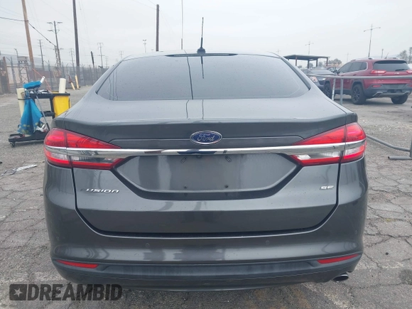 2017 Ford Fusion SE with VIN 3FA6P0H75HR242520, listed as a IAAI auction lot 41721163 with 62,853 mi miles. Bid and sale history available at carsss.com. Image 16.