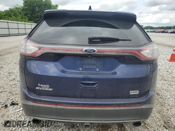2016 Ford Edge SEL z VIN 2FMPK3J90GBB51657, wystawiony jako Copart lot #57895715 z przebiegiem 104 797 mil mil oraz Tytuł czysty. Historia ofert i sprzedaży dostępna na DreamBid. Obrazek 6.