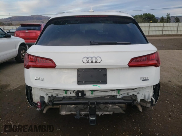 2018 Audi Q5 Premium Plus with VIN WA1BNAFY2J2204165, listed as a Copart auction lot 69651452 with 40,572 mi miles. Bid and sale history available at carsss.com. Image 6.