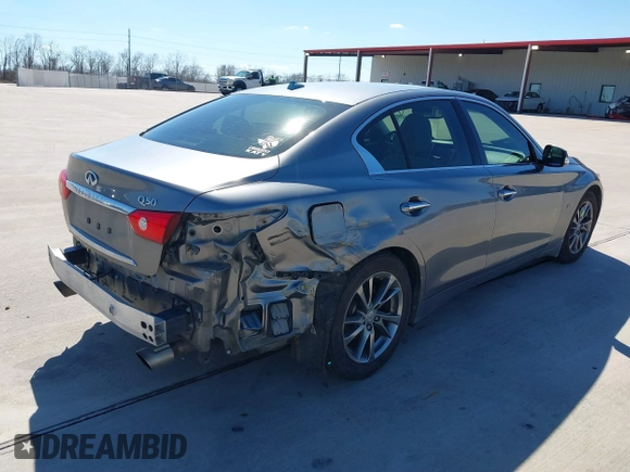 2017 Infiniti Q50 Signature Edition with VIN JN1EV7AP7HM742236, listed as a IAAI auction lot 41662043 with 114,312 mi miles and . Bid and sale history available at DreamBid. Image 6.