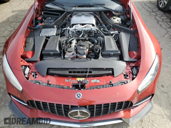 2020 Mercedes-Benz AMG GT with VIN WDDYJ8AA6LA025673, listed as a Copart auction lot 82607534 with 54,724 mi miles and Salvage title. Bid and sale history available at DreamBid. Image 11.