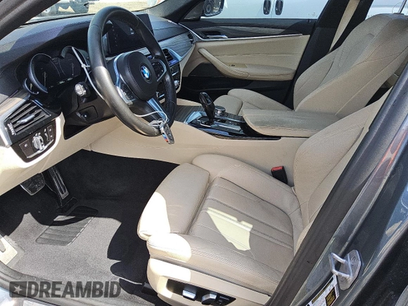 2017 BMW 5 Series 540i with VIN WBAJE5C37HWA92323, listed as a Copart auction lot 53340355 with 94,046 mi miles and Clean title. Bid and sale history available at DreamBid. Image 7.