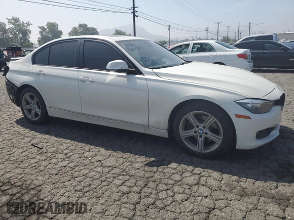 2015 BMW 3 Series 328i with VIN WBA3C1C51FP852887, listed as a Copart auction lot 58882695 with 146,823 mi miles and Salvage title. Bid and sale history available at DreamBid. Image 4.