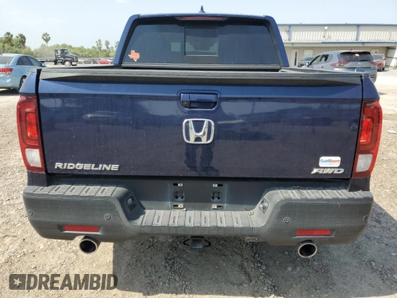 2023 Honda Ridgeline RTL-E с VIN 5FPYK3F74PB023755, выставлен на аукционе Copart как лот 51540665 с пробегом 26 304 миль миль и Списание • Salvage title. История ставок и продаж доступна на DreamBid. Изображение 6.