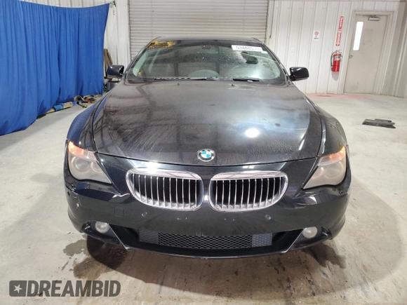 2006 BMW 6 Series 650Ci with VIN WBAEH13406CR49734, listed as a Copart auction lot 53488535 with 102,433 mi miles and Clean Title. Bid and sale history available at carsss.com. Image 5.