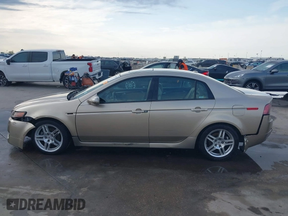 2007 Acura TL with VIN 19UUA662X7A001351, listed as a IAAI auction lot 41867038 with 180,214 mi miles. Bid and sale history available at carsss.com. Image 14.