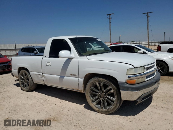 1999 Chevrolet Silverado 1500 with VIN 1GCEC14W9XZ165147, listed as a Copart auction lot 58948844 with 159,821 mi miles and Non Repairable. Bid and sale history available at carsss.com. Image 4.