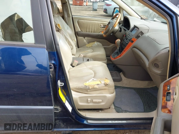 2001 Lexus RX with VIN JTJHF10U310170085, listed as a IAAI auction lot 41795796 with 205,057 mi miles and . Bid and sale history available at carsss.com. Image 5.