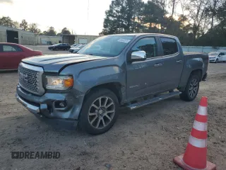 2020 GMC Canyon 4WD Denali with VIN 1GTG6EEN4L1245073, listed as a Copart auction lot 80462024 with 99,269 mi miles and Salvage Title. Bid and sale history available at carsss.com. Image 1.
