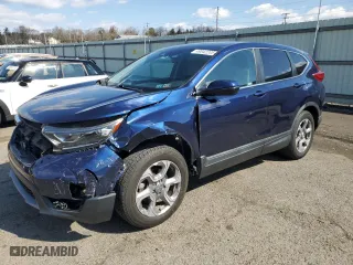 2019 Honda CR-V EX with VIN 7FARW2H54KE045646, listed as a Copart auction lot 49842205 with 50,525 mi miles and Salvage Title. Bid and sale history available at carsss.com. Image 1.