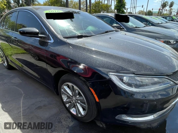 2016 Chrysler 200 Limited with VIN 1C3CCCAB7GN177569, listed as a Copart auction lot 52262965 with 113,366 mi miles and Clean Title. Bid and sale history available at carsss.com. Image 1.
