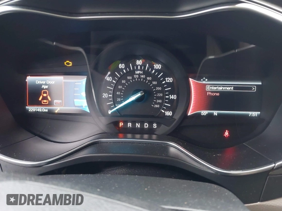 2017 Ford Fusion SE with VIN 3FA6P0HDXHR247086, listed as a IAAI auction lot 42346241 with 229,149 mi miles and . Bid and sale history available at DreamBid. Image 7.
