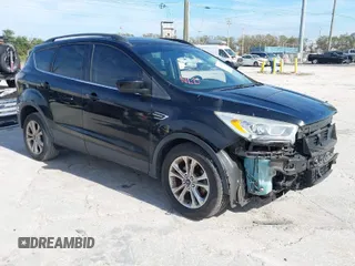 2017 Ford Escape SE with VIN 1FMCU0GDXHUB56573, listed as a IAAI auction lot 41694558 with 145,902 mi miles. Bid and sale history available at carsss.com. Image 1.