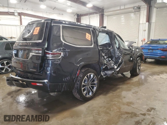 2024 Jeep Grand Wagoneer Series III with VIN 1C4SJVGP2RS111656, listed as a Copart auction lot 49726805 with Not provided miles and Non repairable. Bid and sale history available at DreamBid. Image 3.