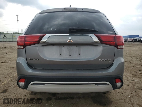 2019 Mitsubishi Outlander ES with VIN JA4AZ3A39KZ044219, listed as a Copart auction lot 59417255 with 104,745 mi miles and Clean title. Bid and sale history available at DreamBid. Image 6.