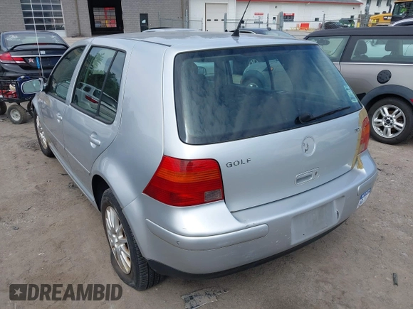 2005 Volkswagen Golf GLS z VIN 9BWGR61J454001608, wystawiony jako IAAI lot #42006934 z przebiegiem 182 075 mil mil oraz . Historia ofert i sprzedaży dostępna na DreamBid. Obrazek 3.