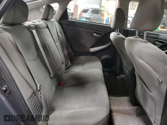 2013 Toyota Prius One with VIN JTDKN3DU2D5666794, listed as a Copart auction lot 52076955 with 106,861 mi miles and Salvage Title. Bid and sale history available at carsss.com. Image 10.