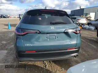 2024 Honda HR-V Sport with VIN 3CZRZ2H53RM765670, listed as a Copart auction lot 86826854 with 12,841 mi miles and Salvage Title. Bid and sale history available at carsss.com. Image 6.