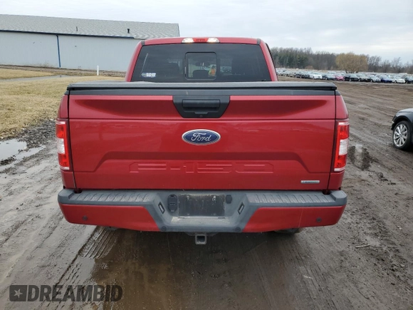 2020 Ford F-150 XL with VIN 1FTEW1EP4LKF53209, listed as a Copart auction lot 47538845 with 50,041 mi miles and Salvage Title. Bid and sale history available at DreamBid. Image 6.