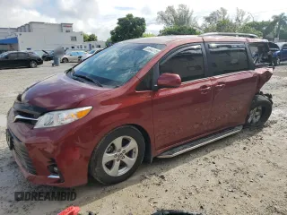 2020 Toyota Sienna LE Auto Access Seat с VIN 5TDKZ3DC4LS060501, выставлен на аукционе Copart как лот 55944775 с пробегом 21 345 миль миль и Списание • Salvage title. История ставок и продаж доступна на DreamBid. Изображение 1.