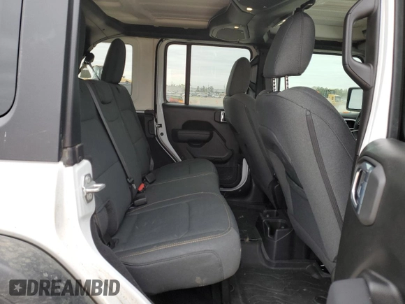 2024 Jeep Wrangler Sport with VIN 1C4PJXDG7RW364535, listed as a Copart auction lot 89122785 with 1,631 mi miles and Salvage Title. Bid and sale history available at DreamBid. Image 11.