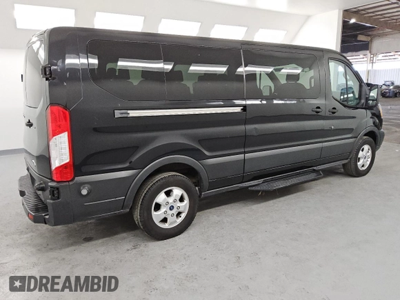 2019 Ford Transit Passenger XL with VIN 1FBZX2YG1KKA76533, listed as a Copart auction lot 45518715 with 144,273 mi miles and Clean Title. Bid and sale history available at carsss.com. Image 3.