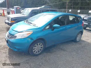 2015 Nissan Versa Note S with VIN 3N1CE2CP9FL399198, listed as a IAAI auction lot 41745250 with 153,445 mi miles. Bid and sale history available at carsss.com. Image 2.