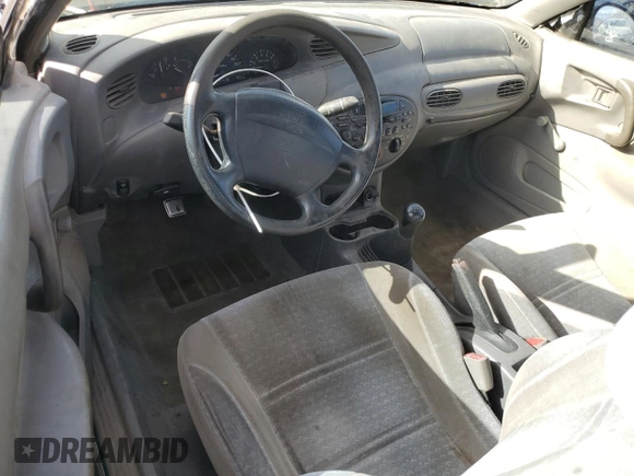 1998 Ford Escort ZX2 z VIN 3FAFP113XWR166304, wystawiony jako Copart lot #55238655 z przebiegiem 257 668 mil mil oraz Szkody całkowita. Historia ofert i sprzedaży dostępna na DreamBid. Obrazek 8.