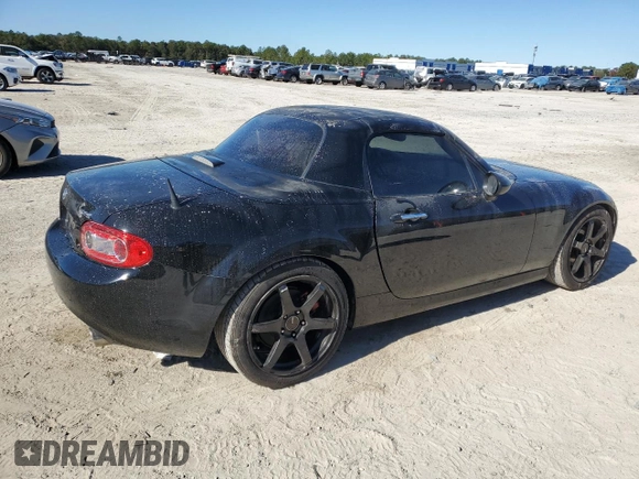 2010 Mazda MX-5 Miata Grand Touring with VIN JM1NC2FFXA0208277, listed as a Copart auction lot 41381815 with 98,293 mi miles and Salvage title. Bid and sale history available at DreamBid. Image 3.