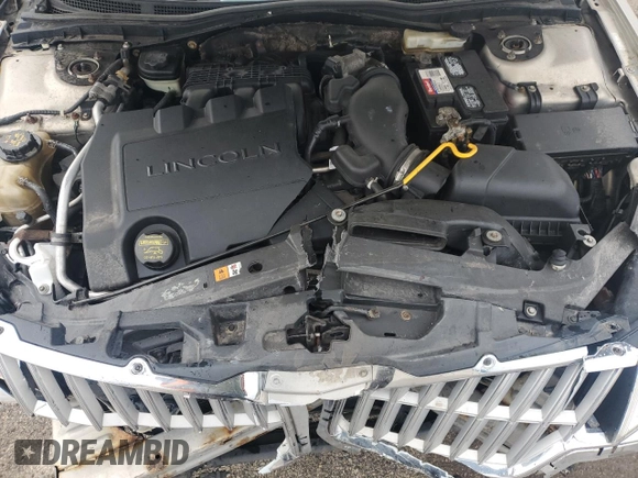 2010 Lincoln MKZ with VIN 3LNHL2JC9AR621538, listed as a Copart auction lot 57763705 with 191,487 mi miles and Salvage title. Bid and sale history available at DreamBid. Image 11.